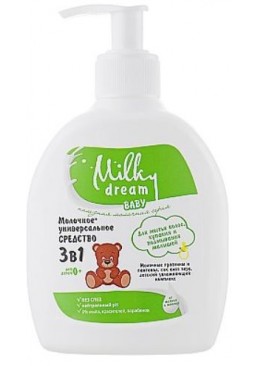 Универсальное средство Для мытья волос, купания и подмывания малышей Milky Dream Baby, 250 мл